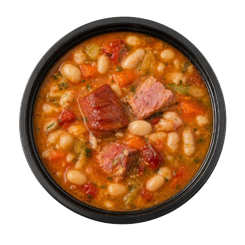 Ciorbă de fasole cu ciolan